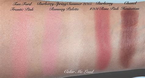 burberry rose pink eyeshadow 201